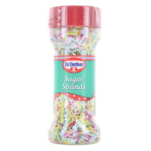 Dr. Oetker Sugar Strands Sprinkles 55g - Available at Alosra Online Supermarket