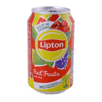 Lipton Red Fruit Iced Tea 320ml - Available at Alosra Online Supermarket