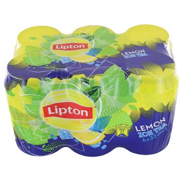 Lipton Lemon Ice Tea 320ml [6 Pack] - Available at Alosra Online Supermarket