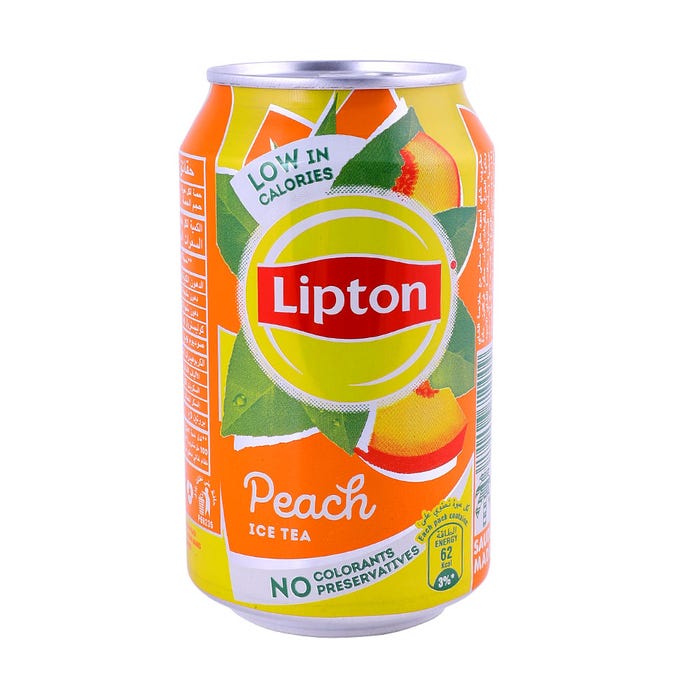 Lipton Peach Ice Tea 320ml - Available at Alosra Online Supermarket