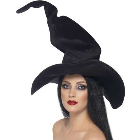 Smiffys Witches Hat Black Tall & Twisty - Available at Alosra Online Supermarket