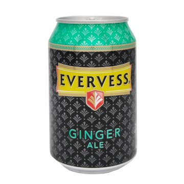 Evervess Ginger Ale 300ml - Available at Alosra Online Supermarket