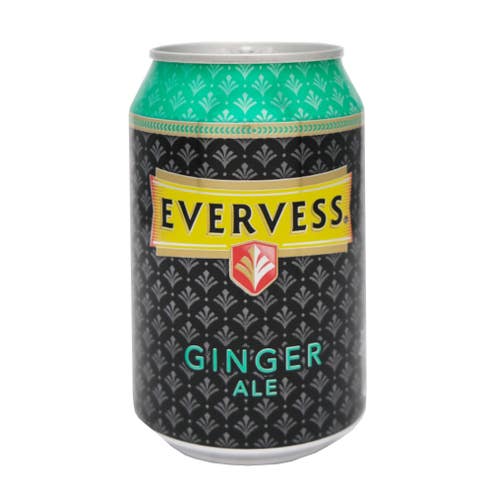 Evervess Ginger Ale 300ml - Available at Alosra Online Supermarket