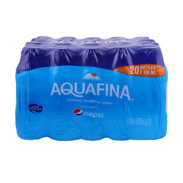 Aquafina Bottled Drinking Water 330ml [20 Pack] - Available at Alosra Online Supermarket