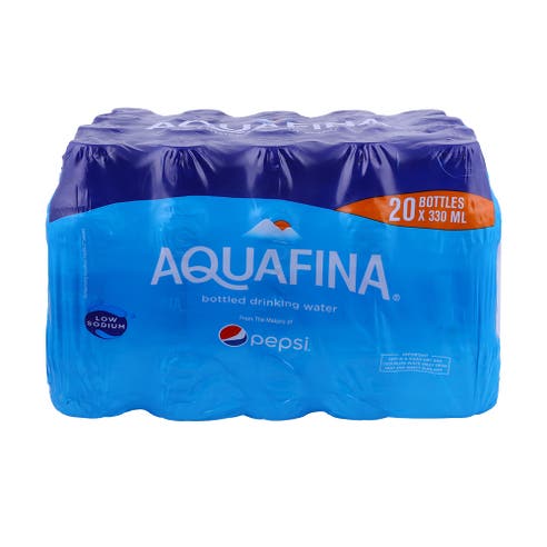 Aquafina Bottled Drinking Water 330ml [20 Pack] - Available at Alosra Online Supermarket