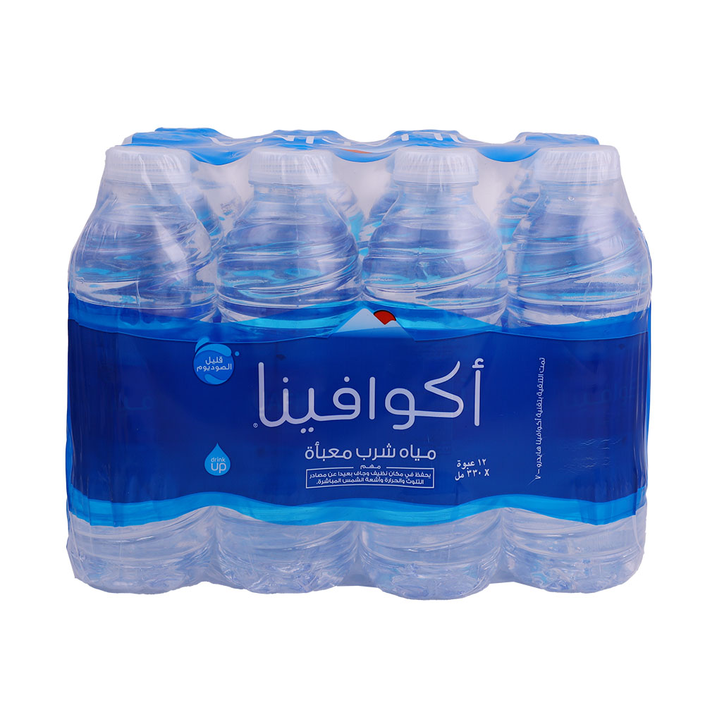 Aquafina Bottled Drinking Water 330ml [12 Pack] back image