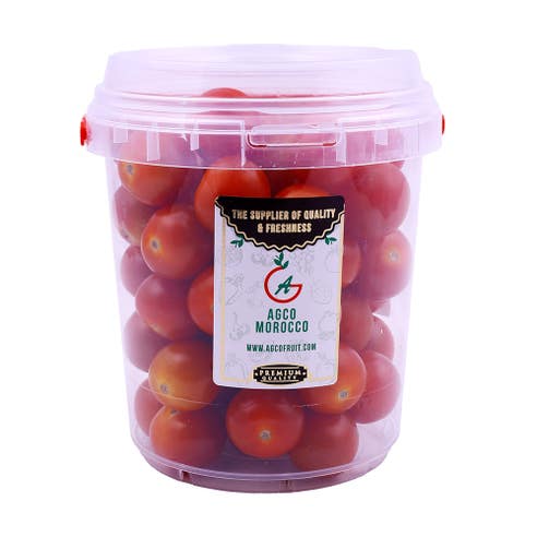 Cherry Round Tomato Bucket M.E 500g - Available at Alosra Online Supermarket