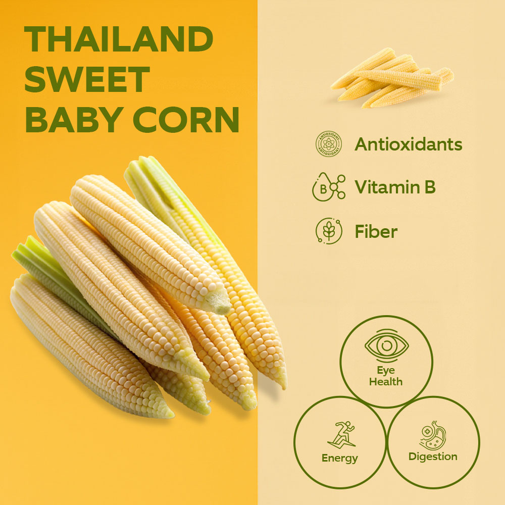 Sweetcorn Baby Thailand [Per Pack] lifestyle image