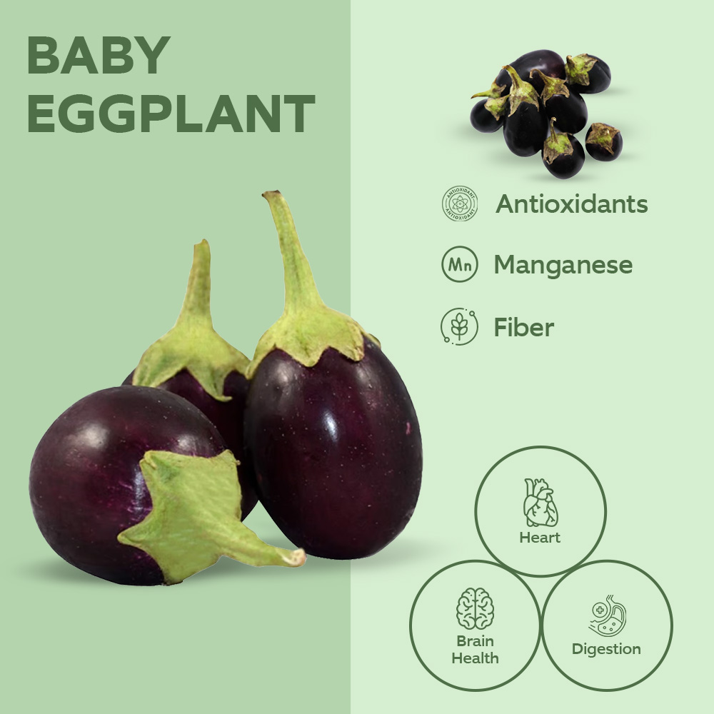 Baby Eggplant [Per Kg] lifestyle image