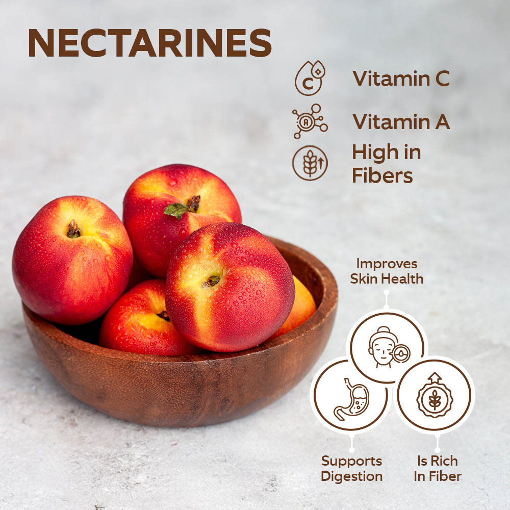 Nectarines Imported [Per Kg] lifestyle image