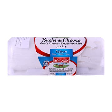 Soignon Fresh Goat Log Plain [Per Kg] - Available at Alosra Online Supermarket