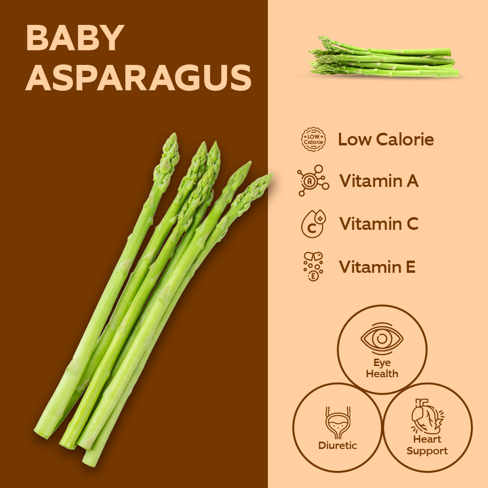 Baby Asparagus 100g [Pre-packed] lifestyle image