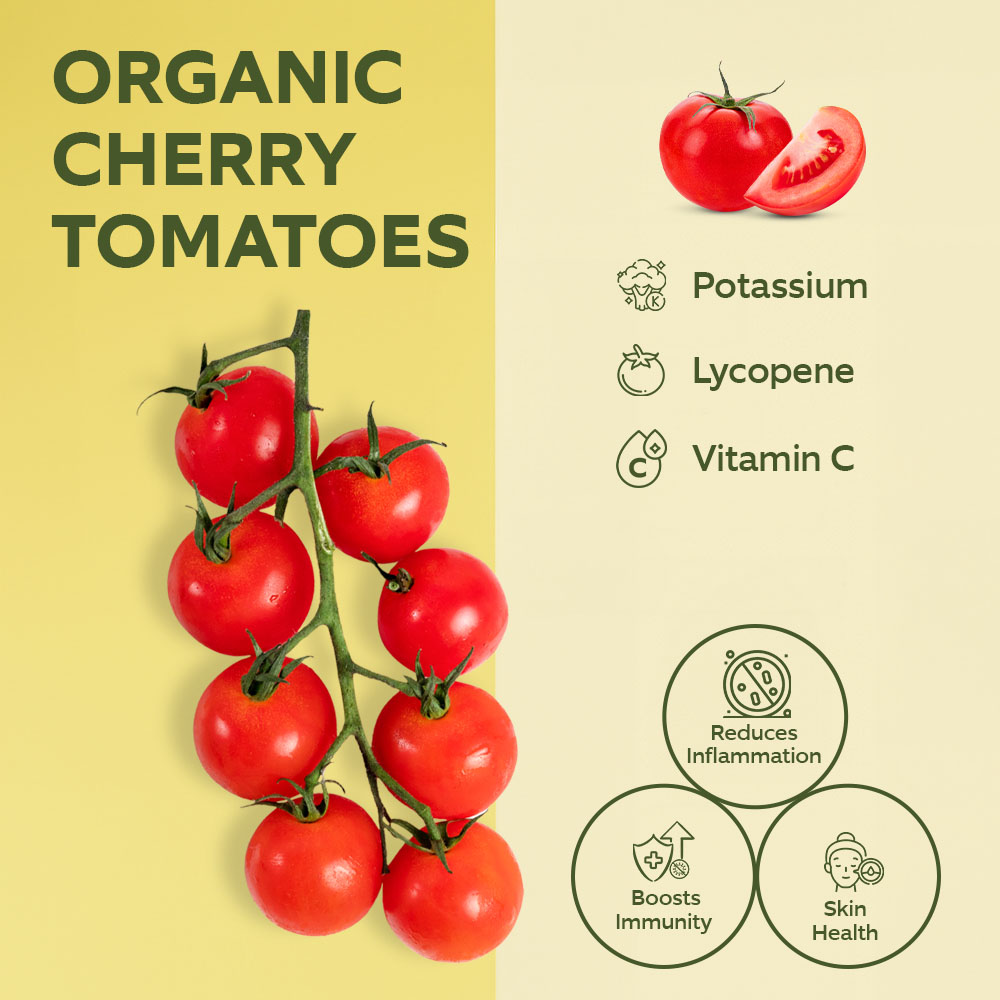 Organic Tomato Cherry Per Pack 250Gm lifestyle image