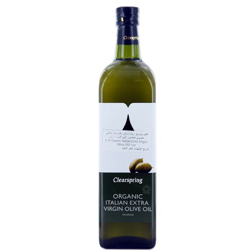 Clearspring Organic Italian Extra Virgin Olive Oil 1L - Available at Alosra Online Supermarket