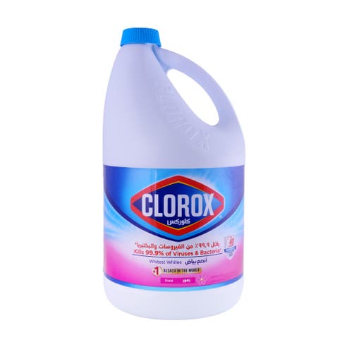 Clorox Floral Bleach 3.78L - Available at Alosra Online Supermarket