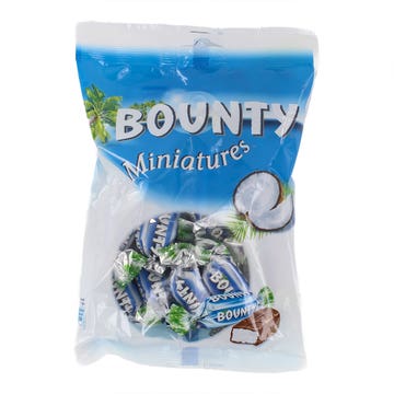 Bounty Miniatures Chocolate Bar 150g - Available at Alosra Online Supermarket