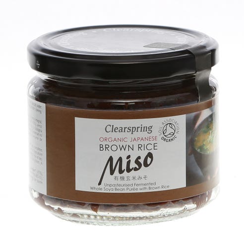 Clearspring Organic Japanese Brown Rice Miso 300g - Available at Alosra Online Supermarket