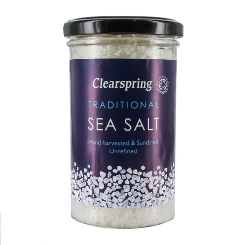 Clearspring Traditional Sea Salt 250g - Available at Alosra Online Supermarket