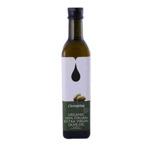 Clearspring Organic Italian Extra Virgin Olive Oil 500ml - Available at Alosra Online Supermarket