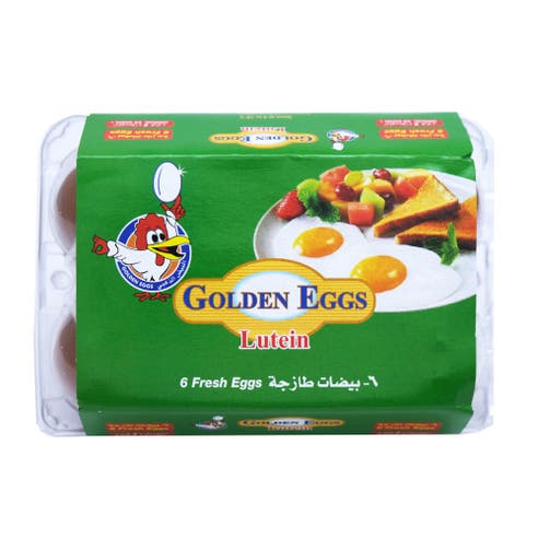 Lutein Golden Eggs [6 Pieces] - Available at Alosra Online Supermarket