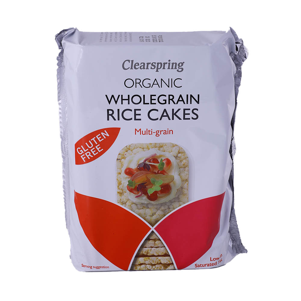 Clearspring Organic Multigrain Rice Cakes 100g - Available at Alosra Online Supermarket