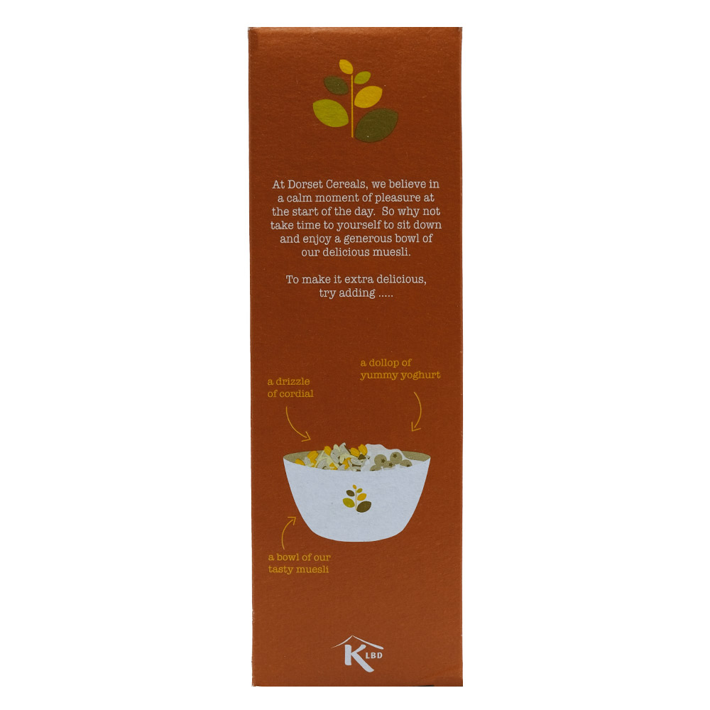 Dorset Cereals Really Nutty Muesli 560g left side image