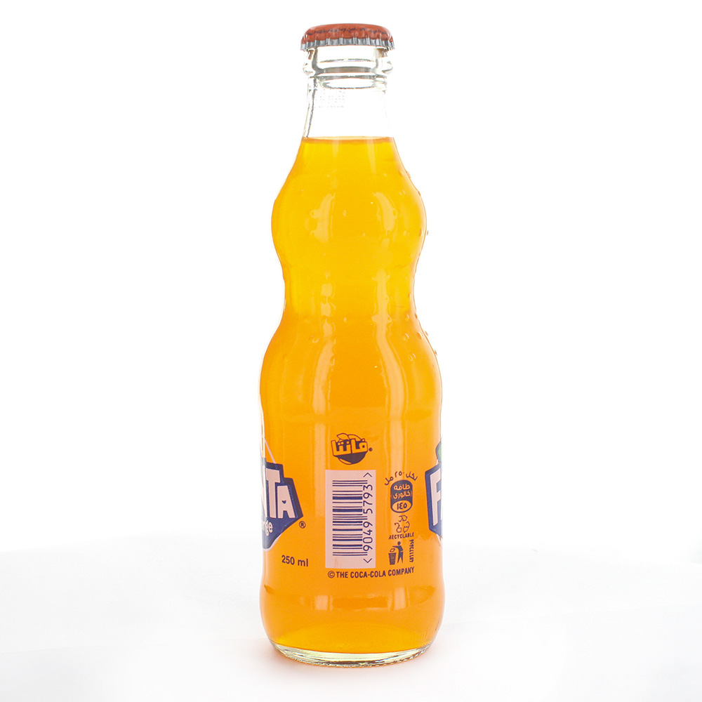 Fanta Orange 250ml back image