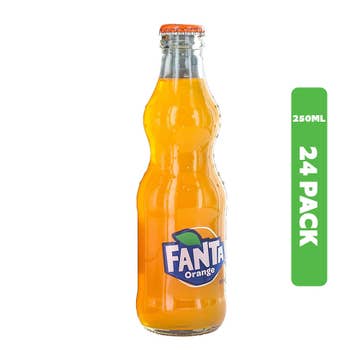 Fanta Orange Soft Drink NRB 24x250ml