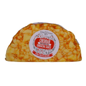 Singletons & Co Sriracha Sauce Cheddar Cheese [Per Kg]