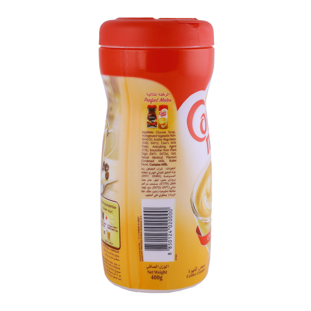 Nestle Coffee Mate Original Creamer 400g back image