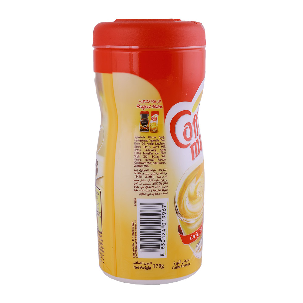 Nestle Coffee Mate Original Creamer 170g back image