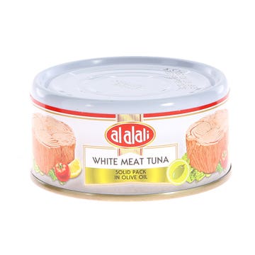 Al Alali White Meat Tuna in Olive Oil 170g - Available at Alosra Online Supermarket