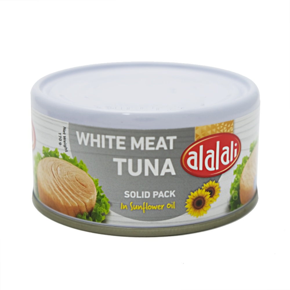 Al Alali White Meat Tuna in Sunflower Oil 170g - Available at Alosra Online Supermarket