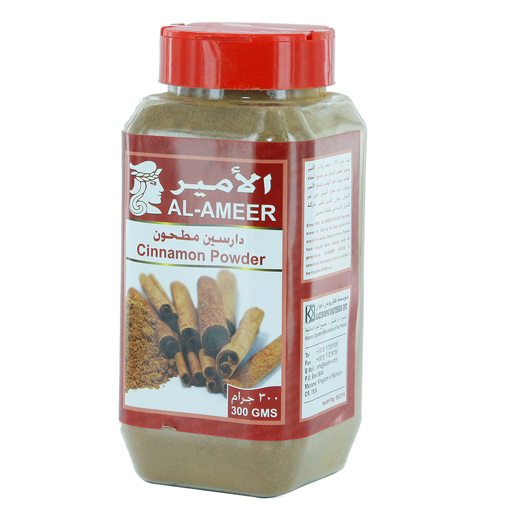 Al-Ameer Cinnamon Powder 300g - Available at Alosra Online Supermarket