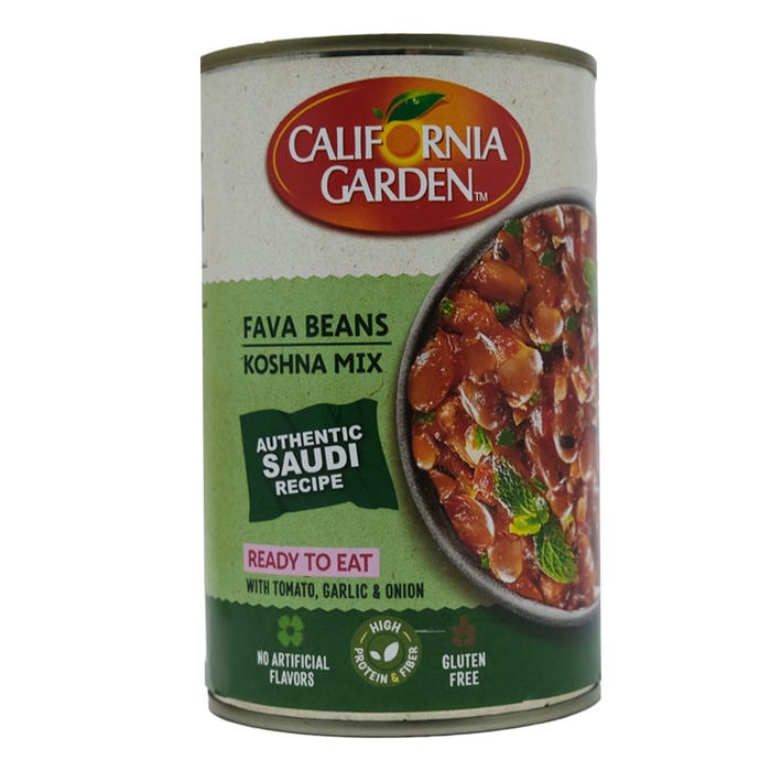California Garden Foul Medammas Saudi Recipe 450g - Available at Alosra Online Supermarket