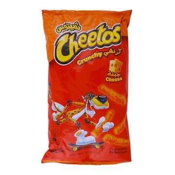 Cheetos Crunchy Cheese 190g - Available at Alosra Online Supermarket