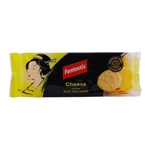 Fantastic Cheese Rice Crackers 100g - Available at Alosra Online Supermarket