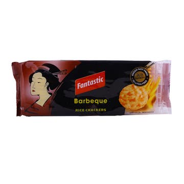 Fantastic Barbeque Rice Crackers 100g - Available at Alosra Online Supermarket