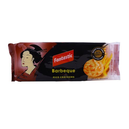 Fantastic Barbeque Rice Crackers 100g - Available at Alosra Online Supermarket