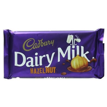 Cadbury Dairy Milk Hazelnut Chocolate Bar 227g - Available at Alosra Online Supermarket