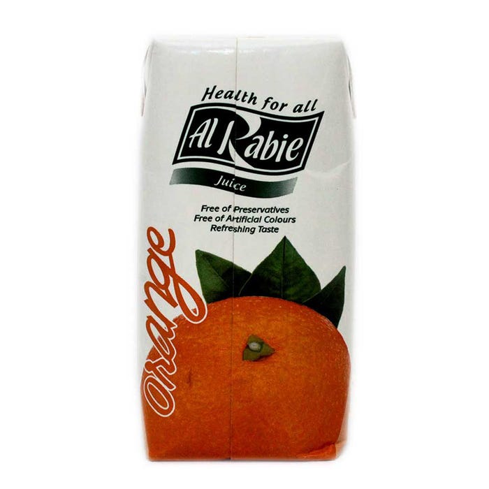 Al Rabie Orange Juice 330ml - Available at Alosra Online Supermarket