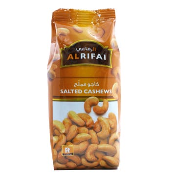 Al Rifai Salted Cashews 200g - Available at Alosra Online Supermarket