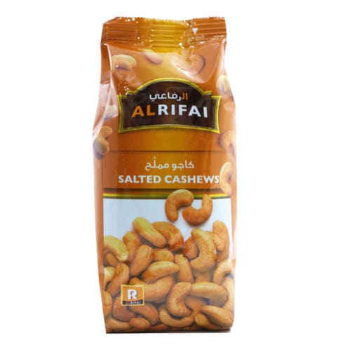 Al Rifai Salted Cashews 200g - Available at Alosra Online Supermarket