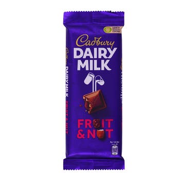 Cadbury Dairy Milk Fruit & Nut 100g - Available at Alosra Online Supermarket