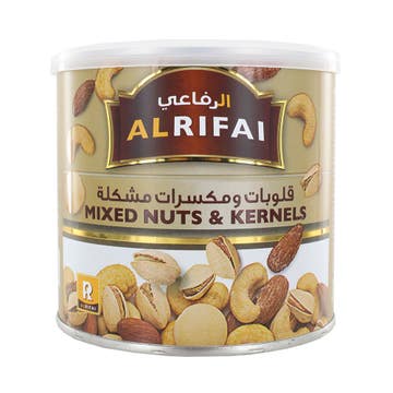 Al Rifai Mixed Nuts & Kernels 220g - Available at Alosra Online Supermarket