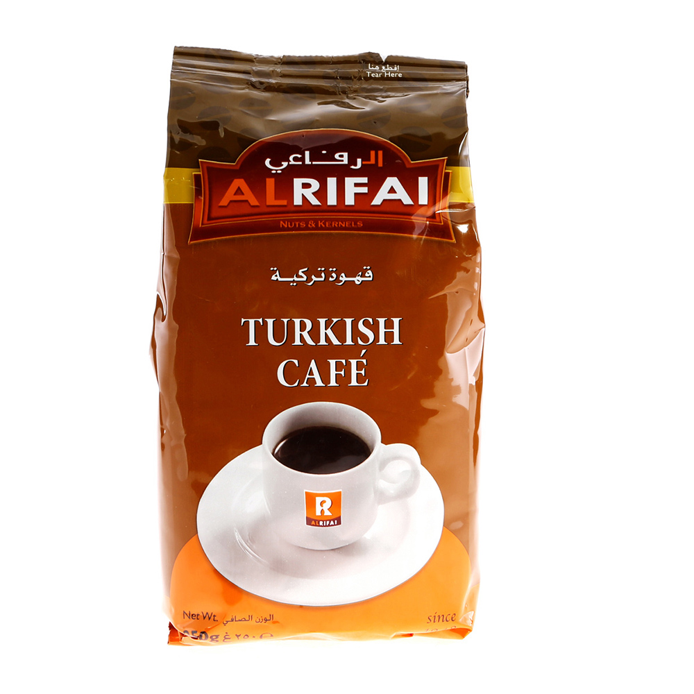 Al Rifai Turkish Coffee 250g - Available at Alosra Online Supermarket