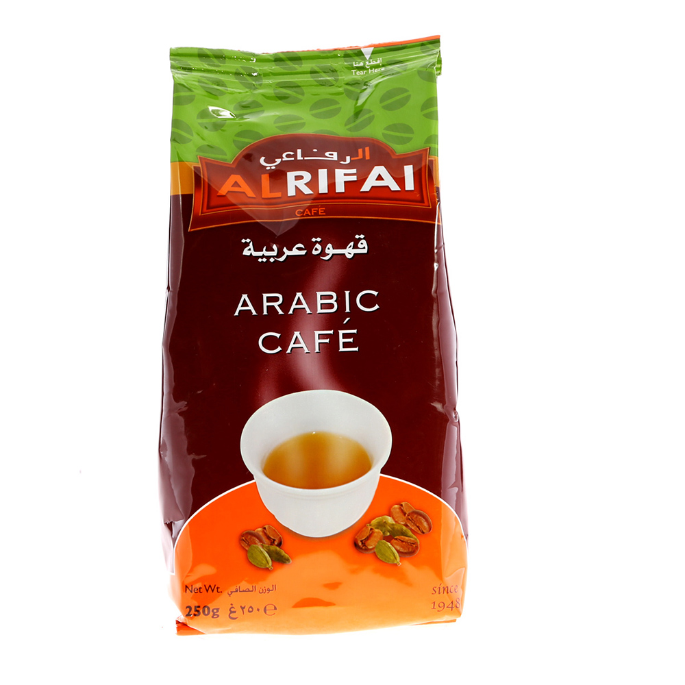 Al Rifai Turkish Coffee With Cardamon 250g - Available at Alosra Online Supermarket