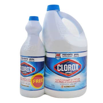 Clorox Regular Liquid Bleach 3.78L+0.950L [Special Offer]