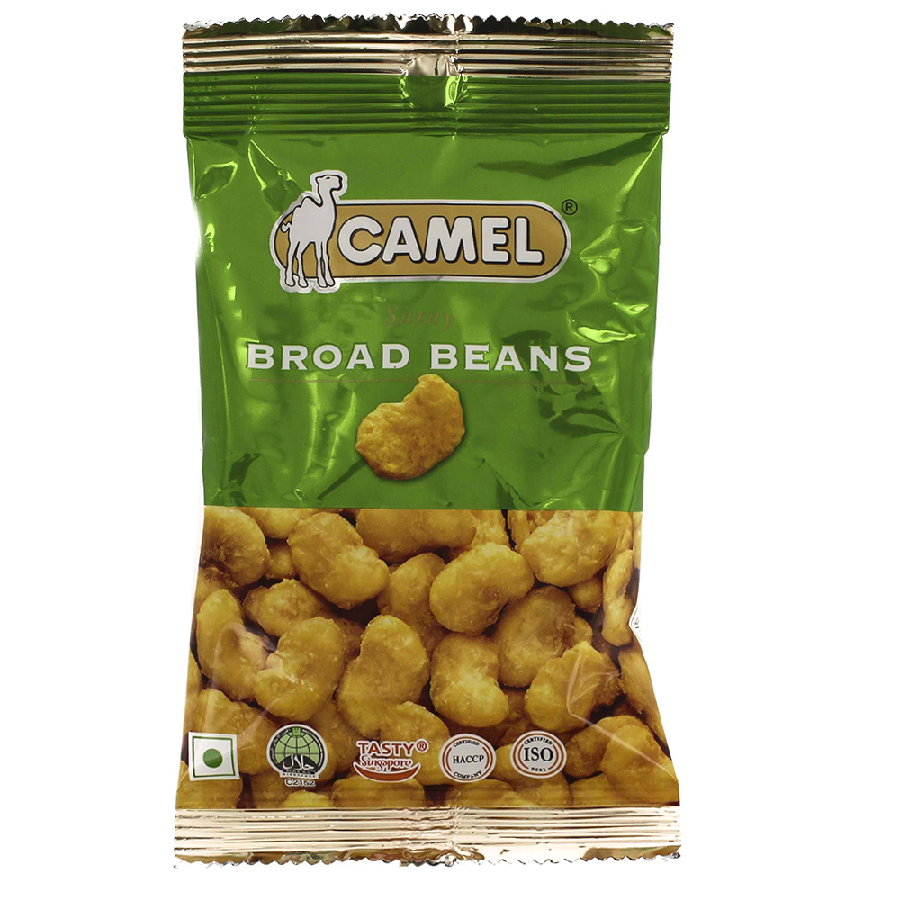 Camel Salty Broad Beans 40g - Available at Alosra Online Supermarket
