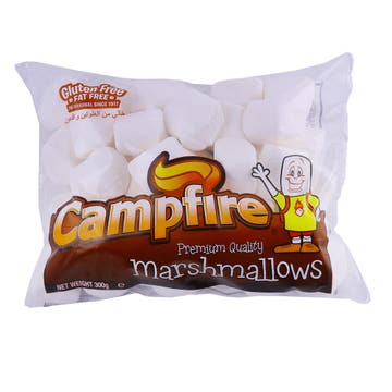 Campfire Marshmallows White Regular 300g - Available at Alosra Online Supermarket